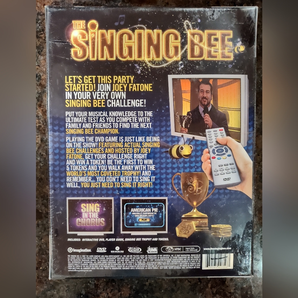 NWT: The Singing Bee DVD Game - Picture 2 of 2